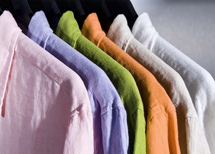 Vải Linen dùng để sản xuất áo sơmi