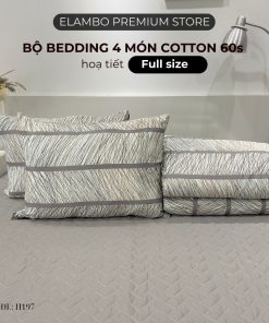 Bộ chăn ga ELAMBO Silk & Cotton H197