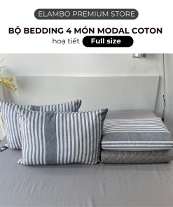 Bộ chăn ga ELAMBO Modal & Cotton H498