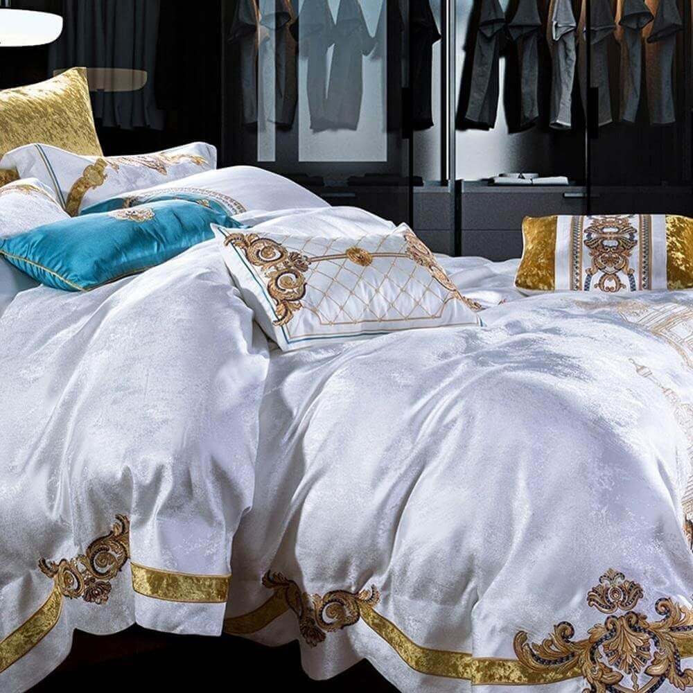 drap giường lụa satin