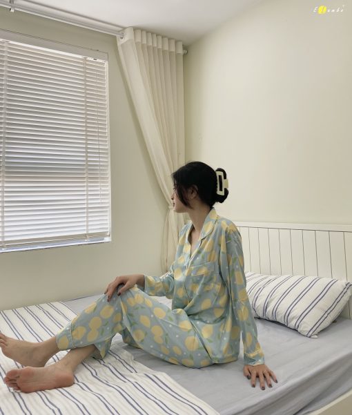Bộ Pijama dài nữ Elambo lụa cao cấp W63