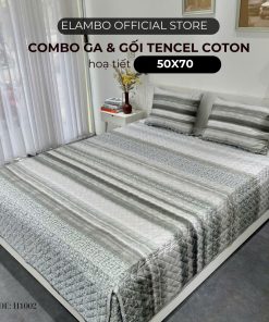 Combo ga gối ELAMBO Tencel 60S H1002