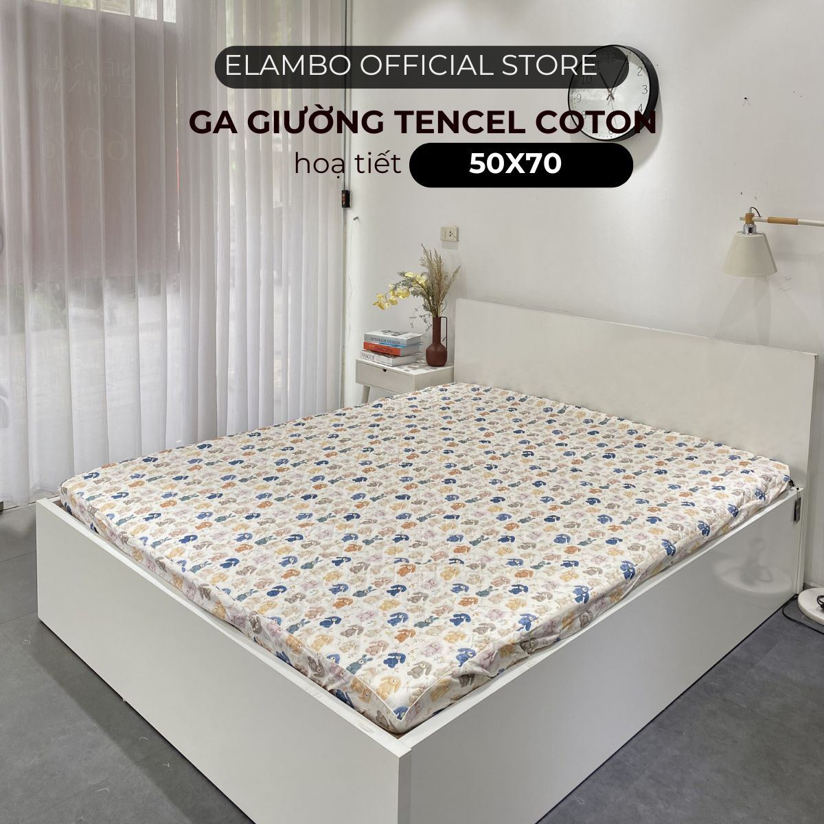 Ga giường ELAMBO Tencel cotton H1031