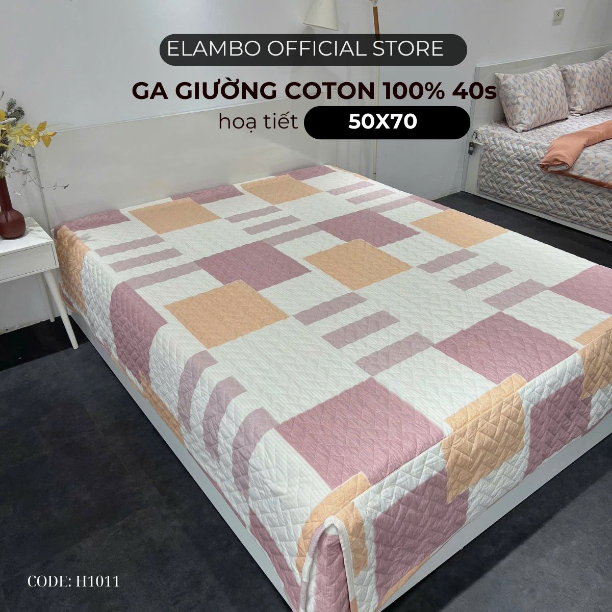Ga giường ELAMBO Cotton 40s H1011