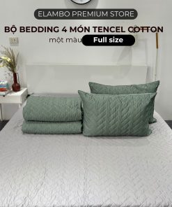 Bộ chăn ga ELAMBO Tencel 60s M203