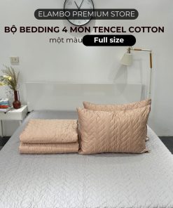 Bộ chăn ga ELAMBO Tencel 60s M209
